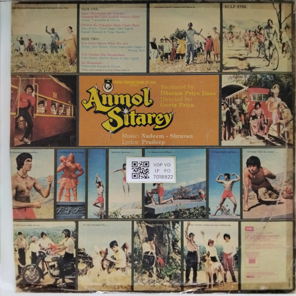 Nadeem, Shravan - Anmol Sitarey (Vinyl)