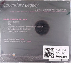 Ustad Imrat Khan - Legendary Legacy (CD)