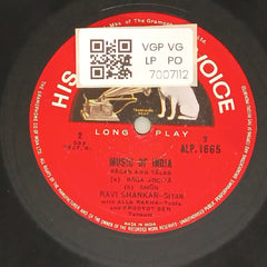 Ravi Shankar - Music of India (Vinyl)