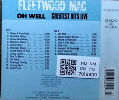 Fleetwood Mac - Oh Well Greatest Hits Live (CD) (2)