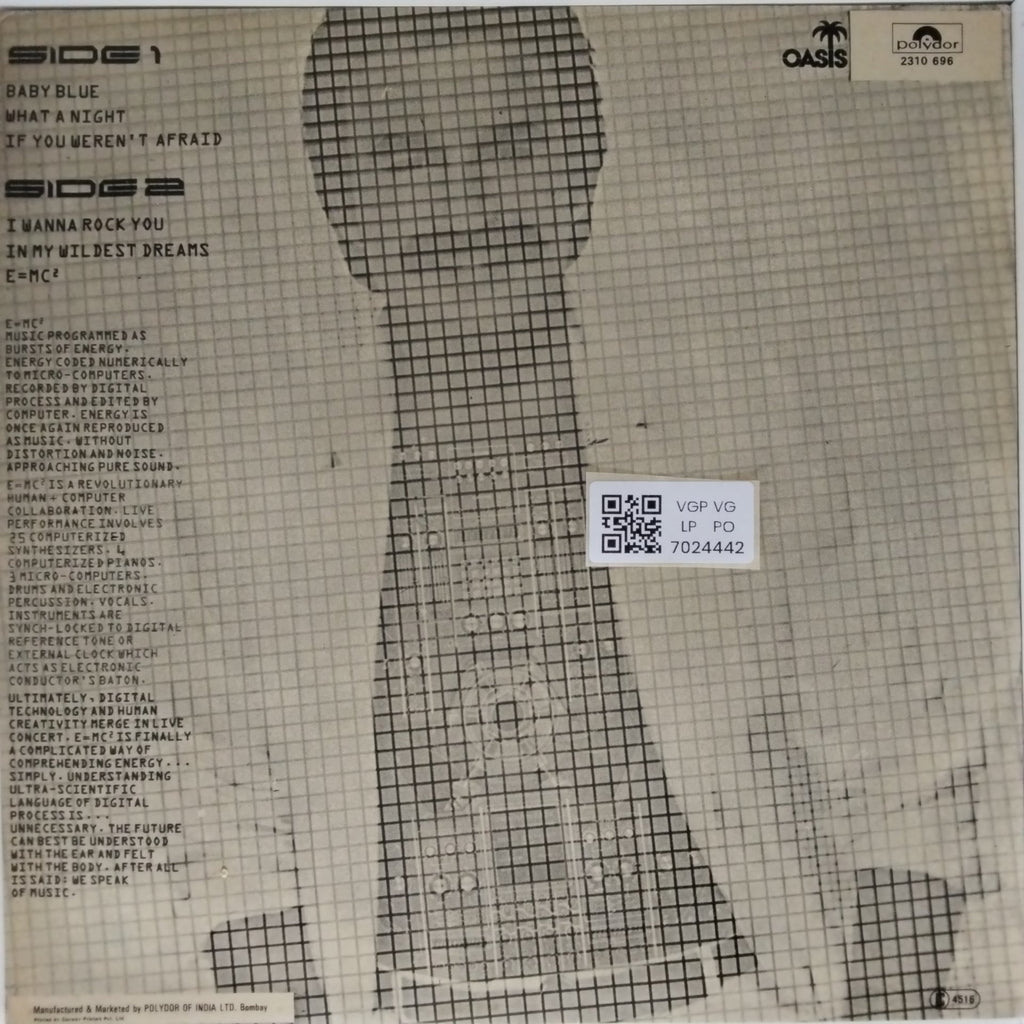 Giorgio - E=MC² (Vinyl)