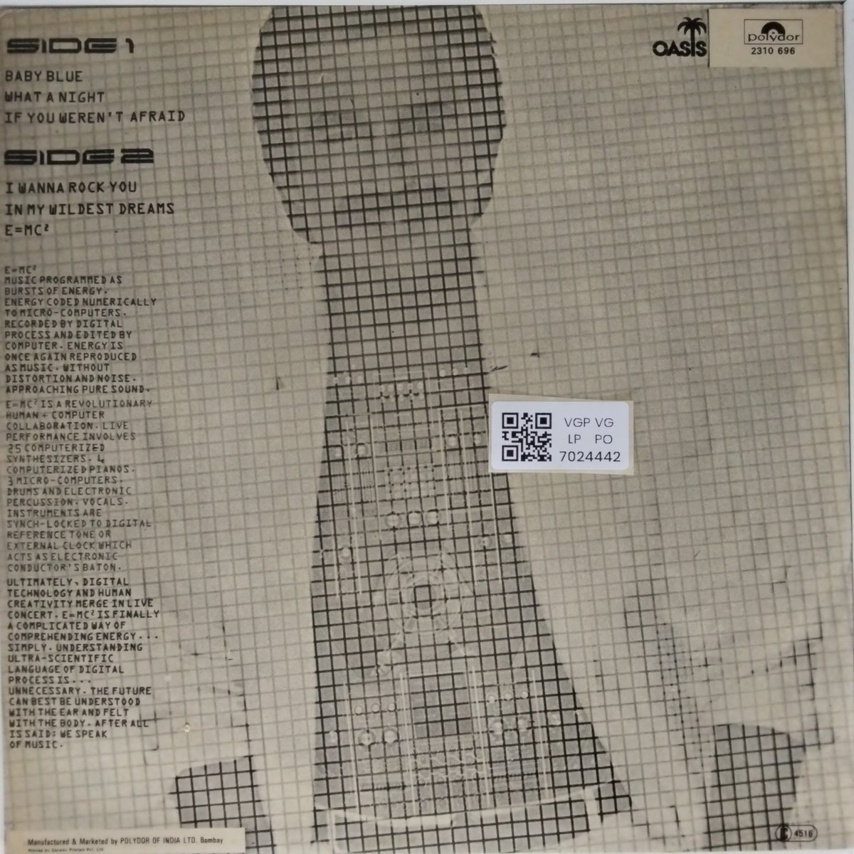 Giorgio - E=MC² (Vinyl)
