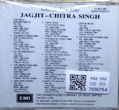 Jagjit Singh, Chitra Singh - Ghazals from Films (CD)