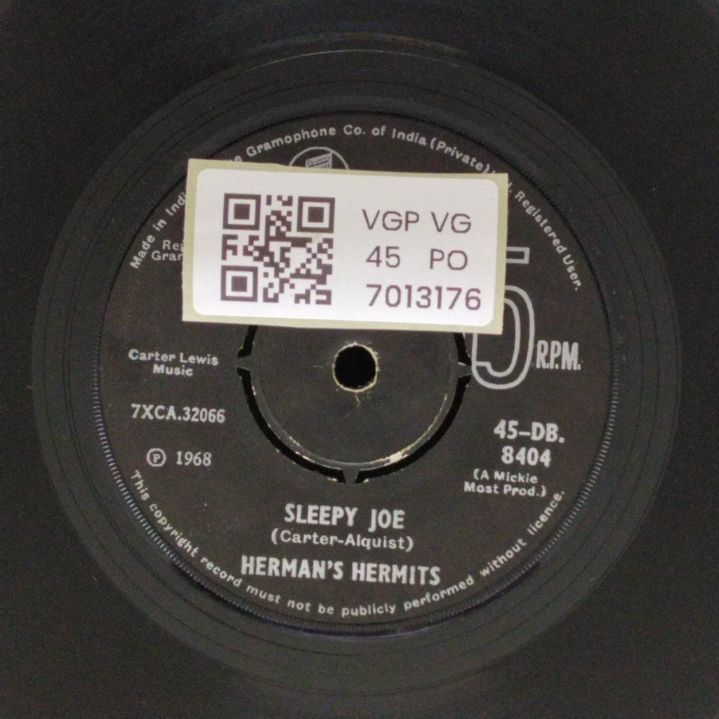 Herman's Hermits - Just One Girl / Sleepy Joe (45-RPM)