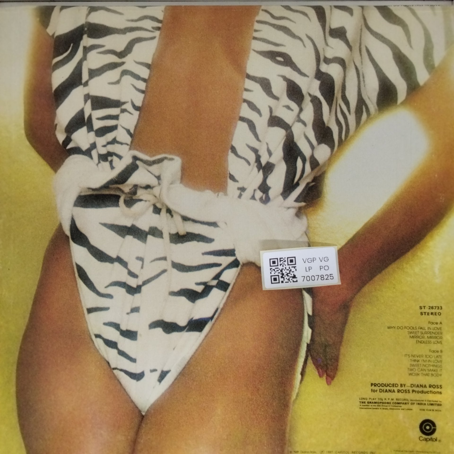 Diana Ross - Why Do Fools Fall In Love (Vinyl)