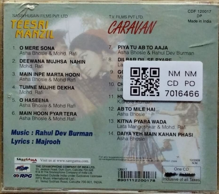 Rahul Dev Burman - Teesri Manzil / Caravan (CD)