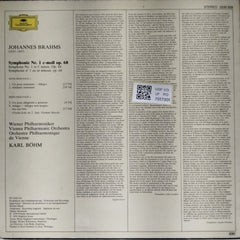 Karl Böhm, Johannes Brahms - Symphonie Nr. 1 (Vinyl)