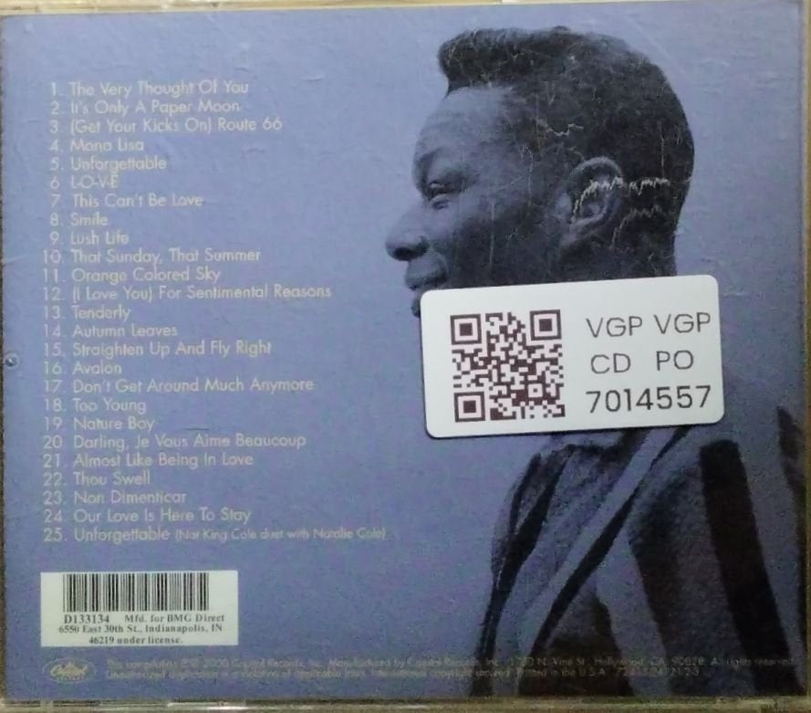 Nat King Cole - Unforgettable (CD)