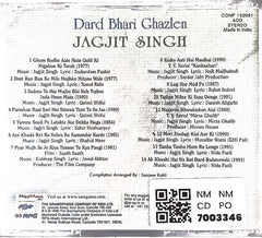 Jagjit Singh - Dard Bhari Ghazlen (CD)