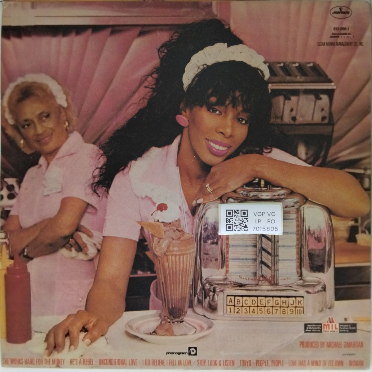 Donna Summer - She Works Hard for the Money (Vinyl)