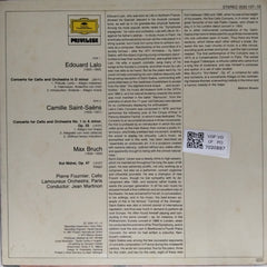 Edouard Lalo, Camille Saint-Saëns, Pierre Fournier, Lamoureux Orchestra, Jean Martinon - Cello Concertos (Vinyl)