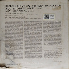 David Oistrakh, Lev Oborin - Beethoven Violin Sonatas (Vinyl)