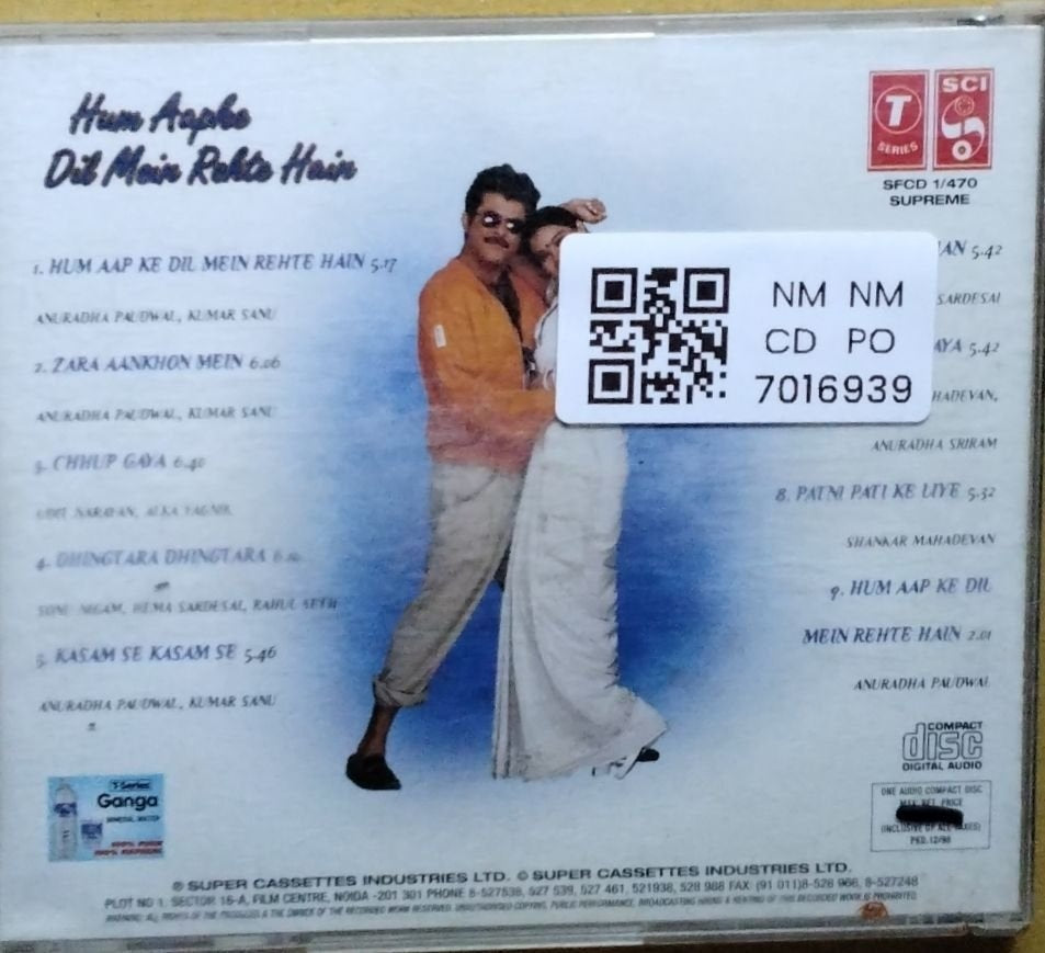 Anu Malik - Hum Aapke Dil Mein Rehte Hain (CD)