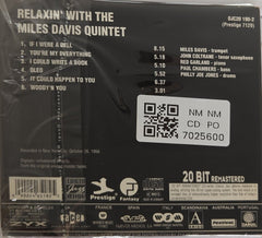 Miles Davis Quintet - Relaxin' With The Miles Davis Quintet (CD)