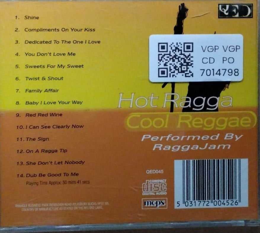 RaggaJam - Hot Ragga Cool Reggae (CD)