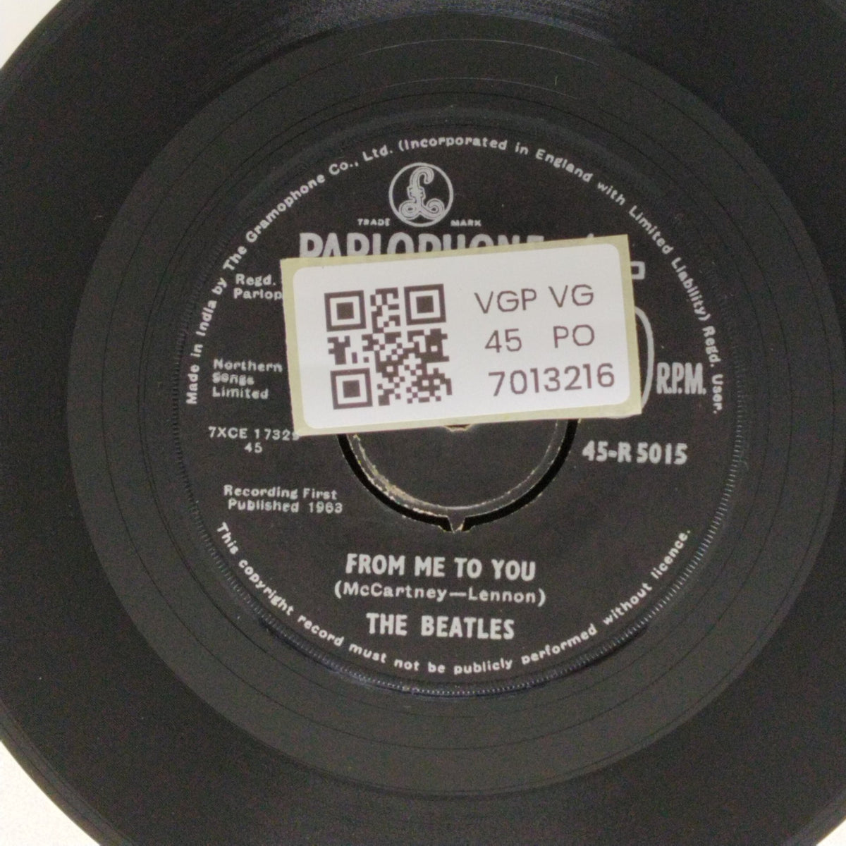 The Beatles - Thank You Girl / From Me to You (45-RPM)