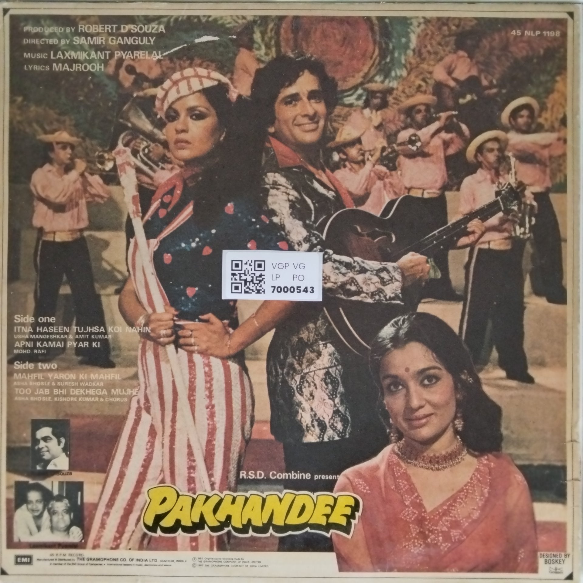 Laxmikant Pyarelal - Pakhandee (Vinyl)