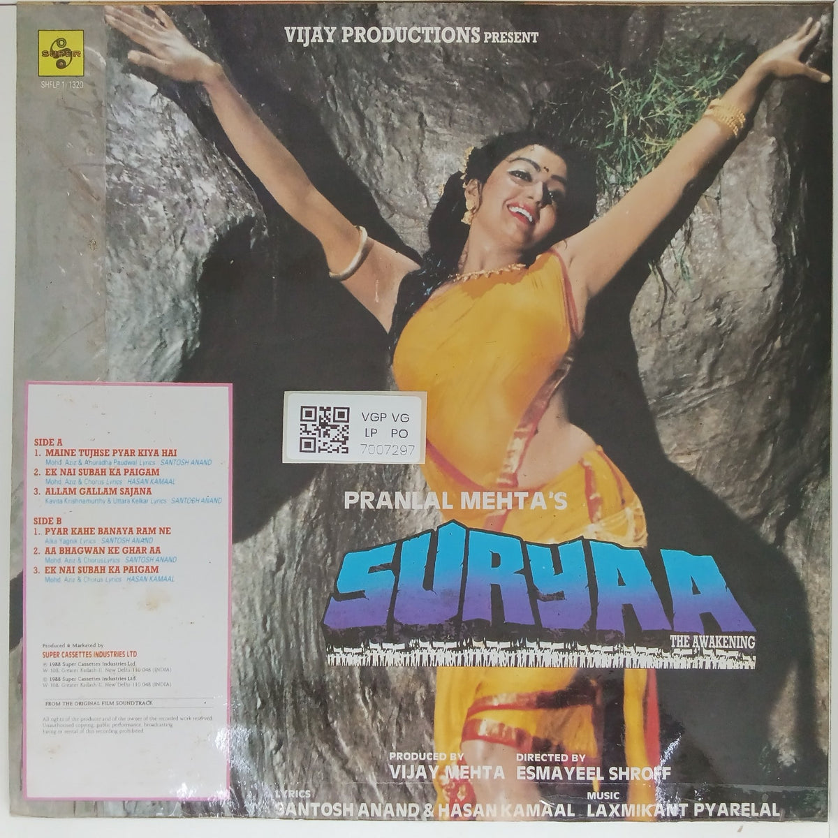 Laxmikant Pyarelal - Suryaa The Awakening (Vinyl)