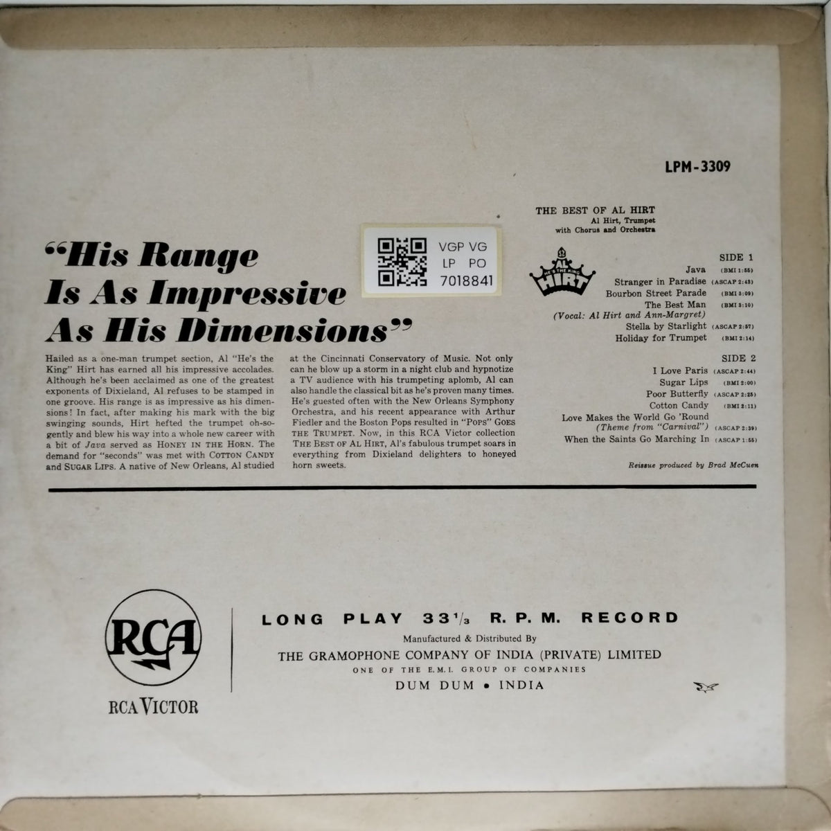 Al Hirt - The Best of Al Hirt (Vinyl)