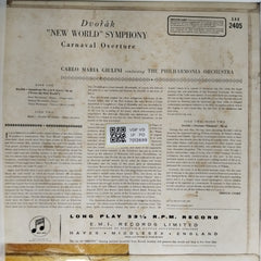 Carlo Maria Giulini, Philharmonia Orchestra - Dvořák's New World Symphony and Carnaval Overture (Vinyl)