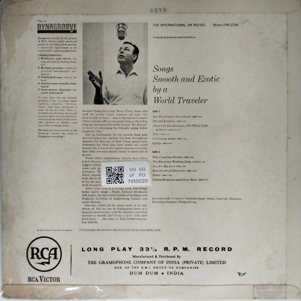Jim Reeves - The International Jim Reeves (Vinyl)