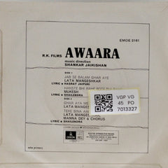 Shankar Jaikishan - Awaara (45-RPM)