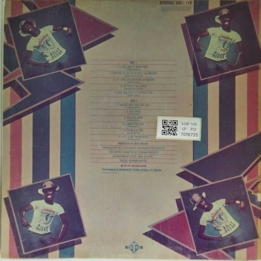 Billy Ocean - Billy Ocean (Vinyl)