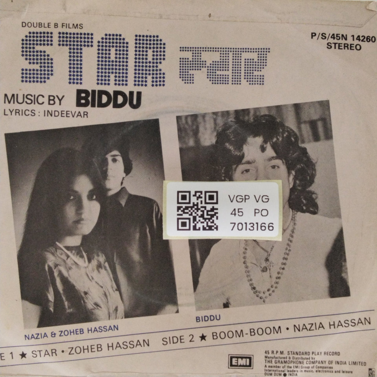 Biddu - Star (45-RPM)