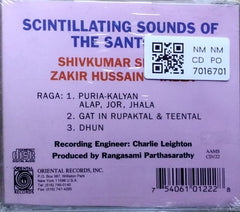 Shivkumar Sharma, Zakir Hussain - Scintillating Sounds of the Santoor (CD)