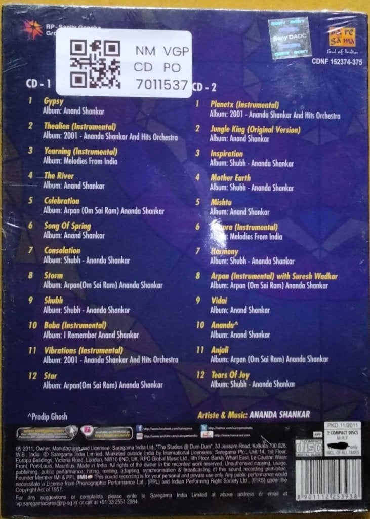 Ananda Shankar - Discovery of India (CD) (2)