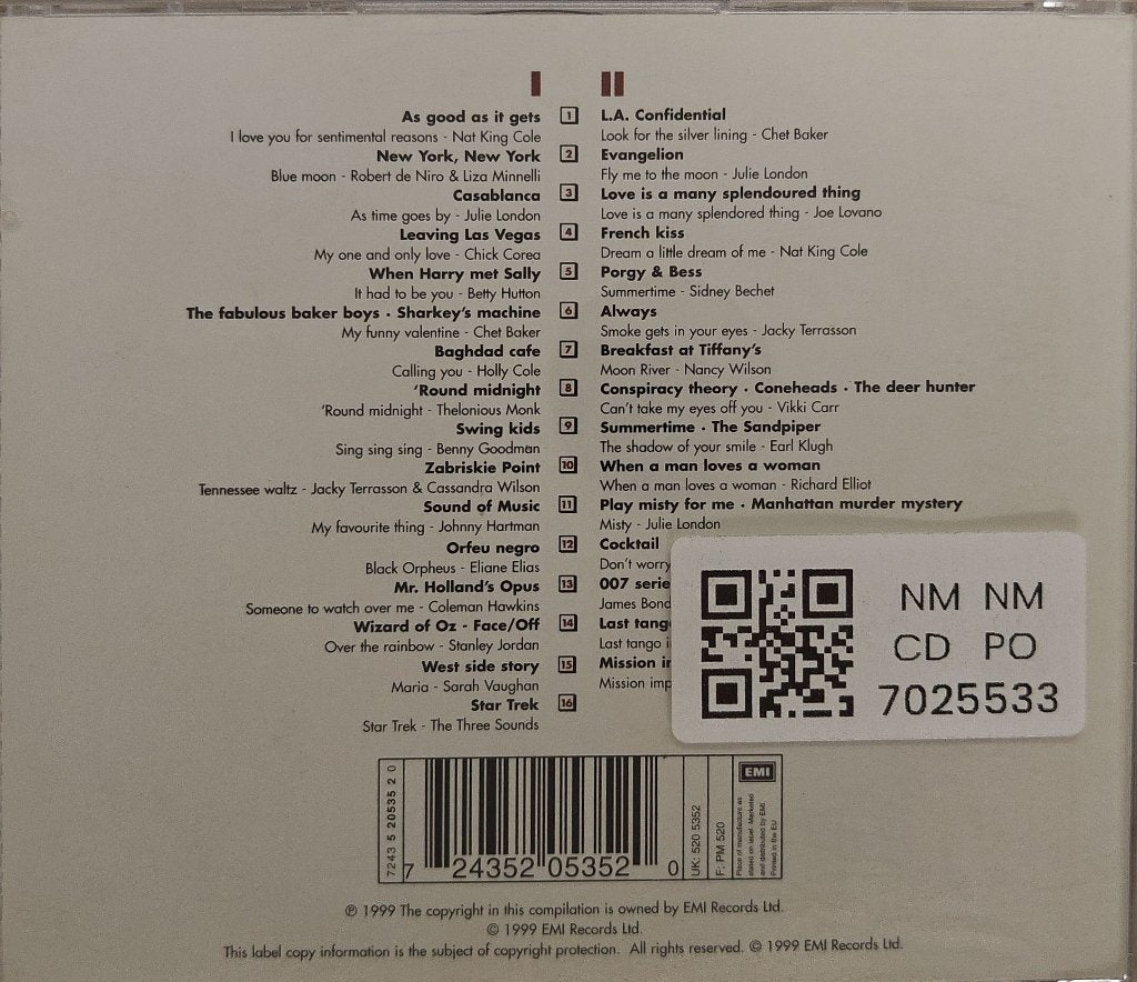 Various - Jazz on Cinema (CD) (2)