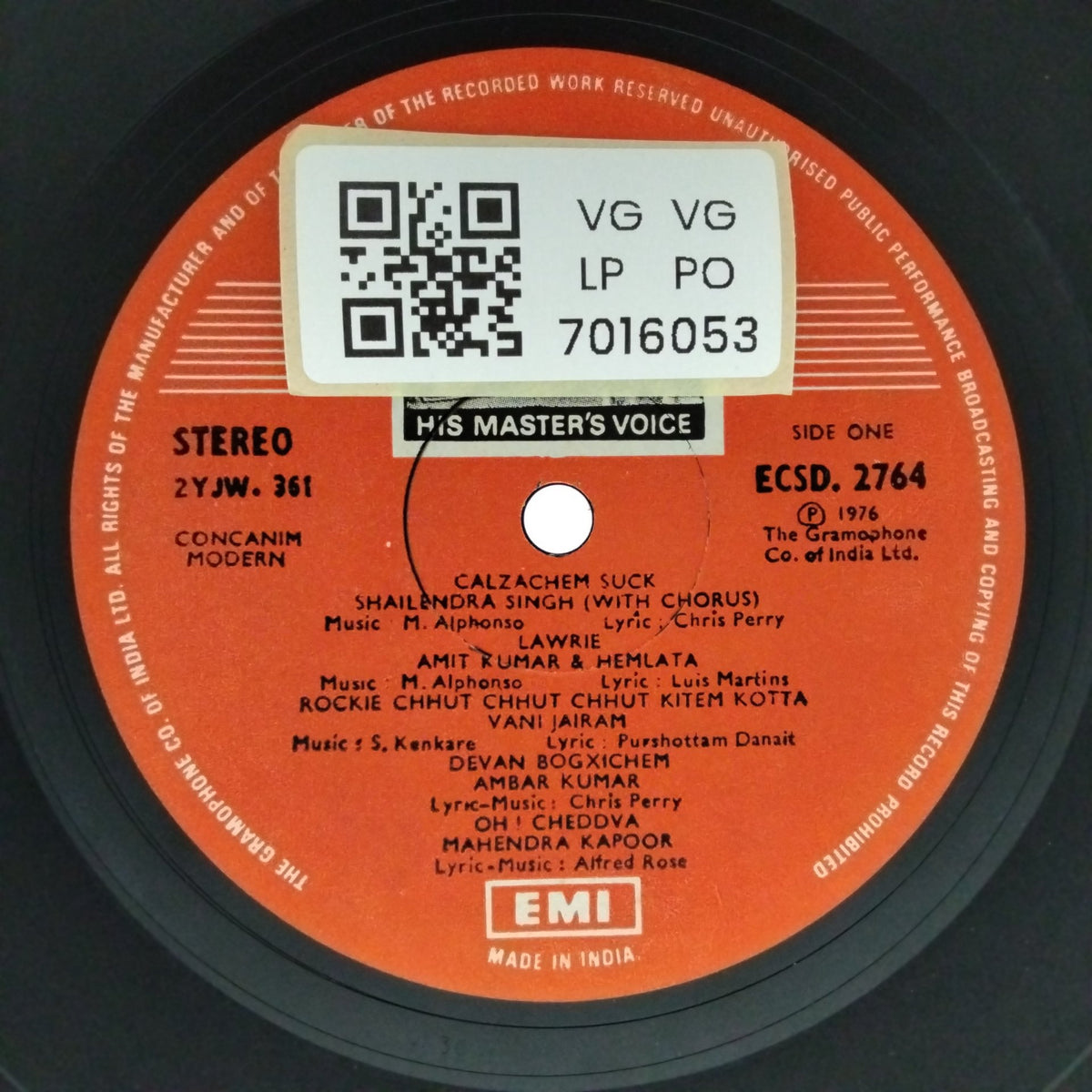 Chris Perry - Noman Noman Tuka Goa! (Vinyl)