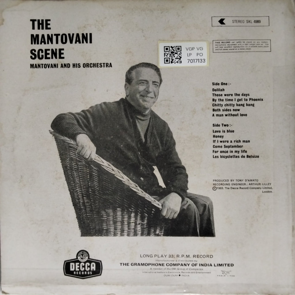 Mantovani and His Orchestra - The Mantovani Scene (Vinyl)