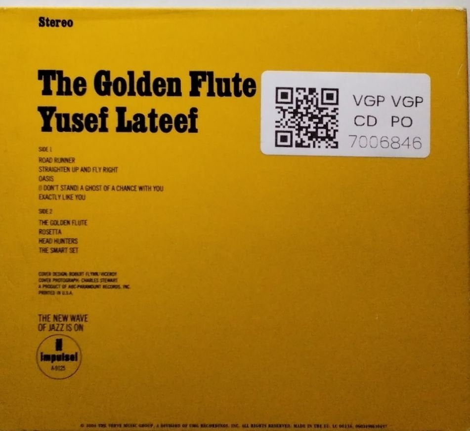 Yusef Lateef - The Golden Flute (CD)
