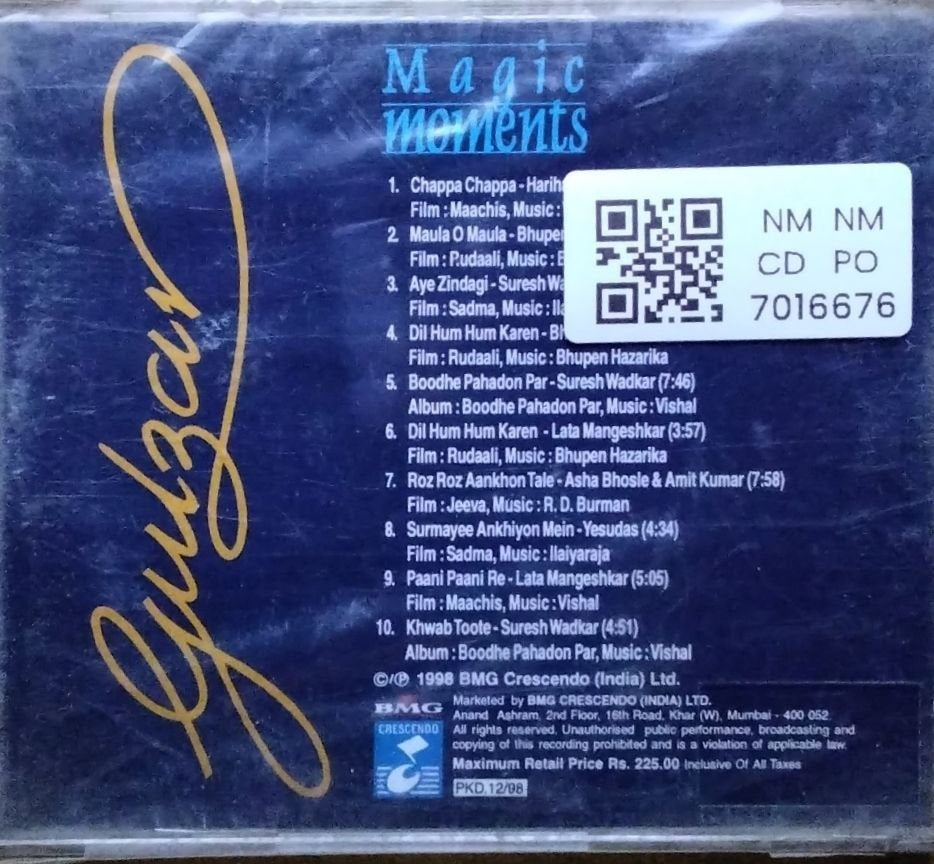 Gulzar - Magic Moments (CD)