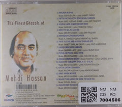 Mehdi Hassan - The Finest Ghazals of Mehdi Hassan (CD)