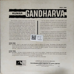 Kumar Gandharva - Gandharva (Vinyl)
