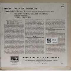 Yehudi Menuhin - Haydn: 'Farewell' Symphony, Mozart: Serenades (Vinyl)