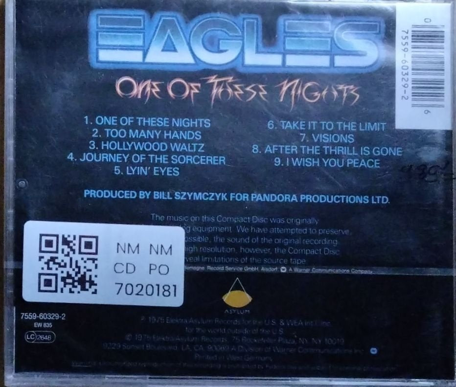 Eagles - One of These Nights (CD)