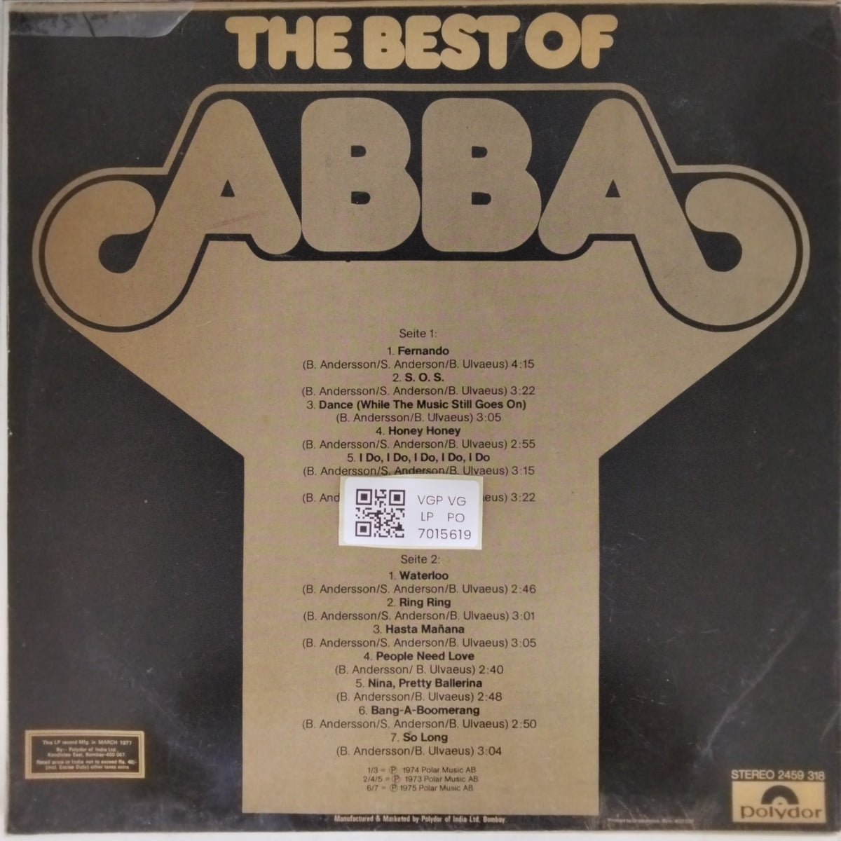 ABBA - The Best of ABBA (Vinyl)