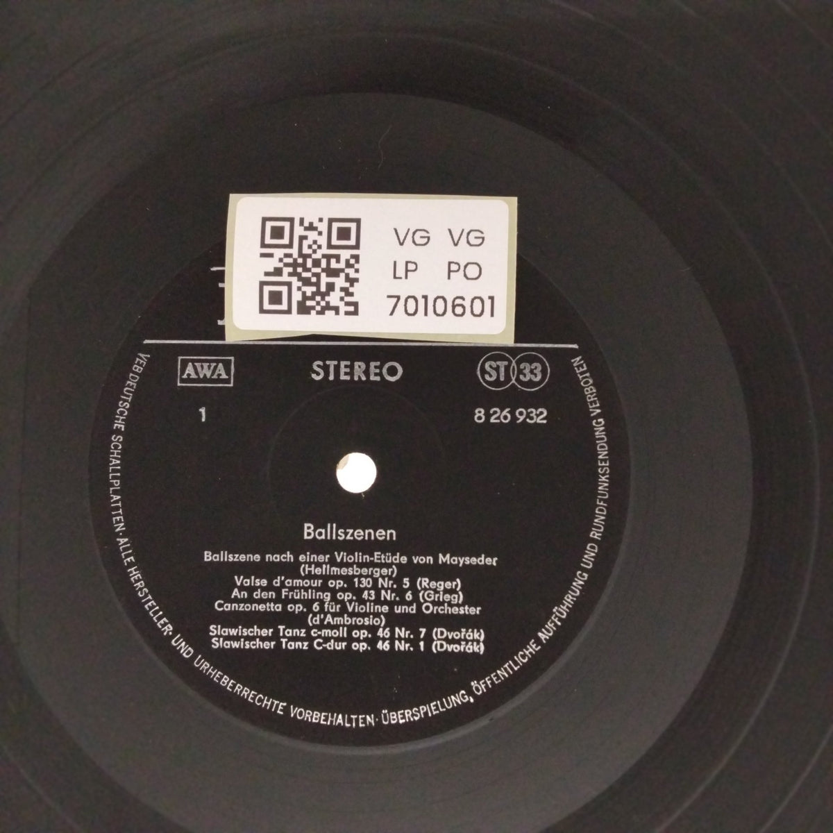 Unknown Artist - Ballszenen (Vinyl)
