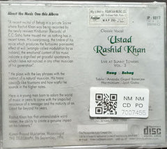 Ustad Rashid Khan - Live at Sunny Towers Vol. 3: Raag Behag (CD)