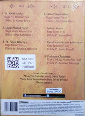 Pt. Ravi Shankar, Ustad Vilayat Khan, Pt. Nikhil Banerjee, Ustad Abdul Halim Jaffer Khan, Ustad Shahid Parvez, Niladri Kumar, Purbayan Chatterjee - Sitar Strokes (CD) (2)