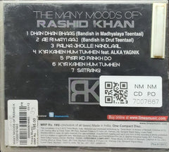 Rashid Khan - The Many Moods of Rashid Khan (CD)