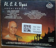 Pt. C. R. Vyas - Vocal Recital (CD)