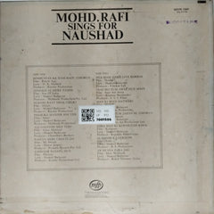 Mohd. Rafi, Naushad - Mohd. Rafi Sings for Naushad (Vinyl)