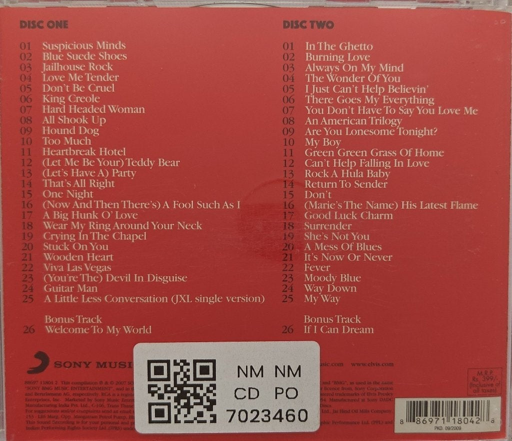 Elvis Presley - The King (CD) (2)