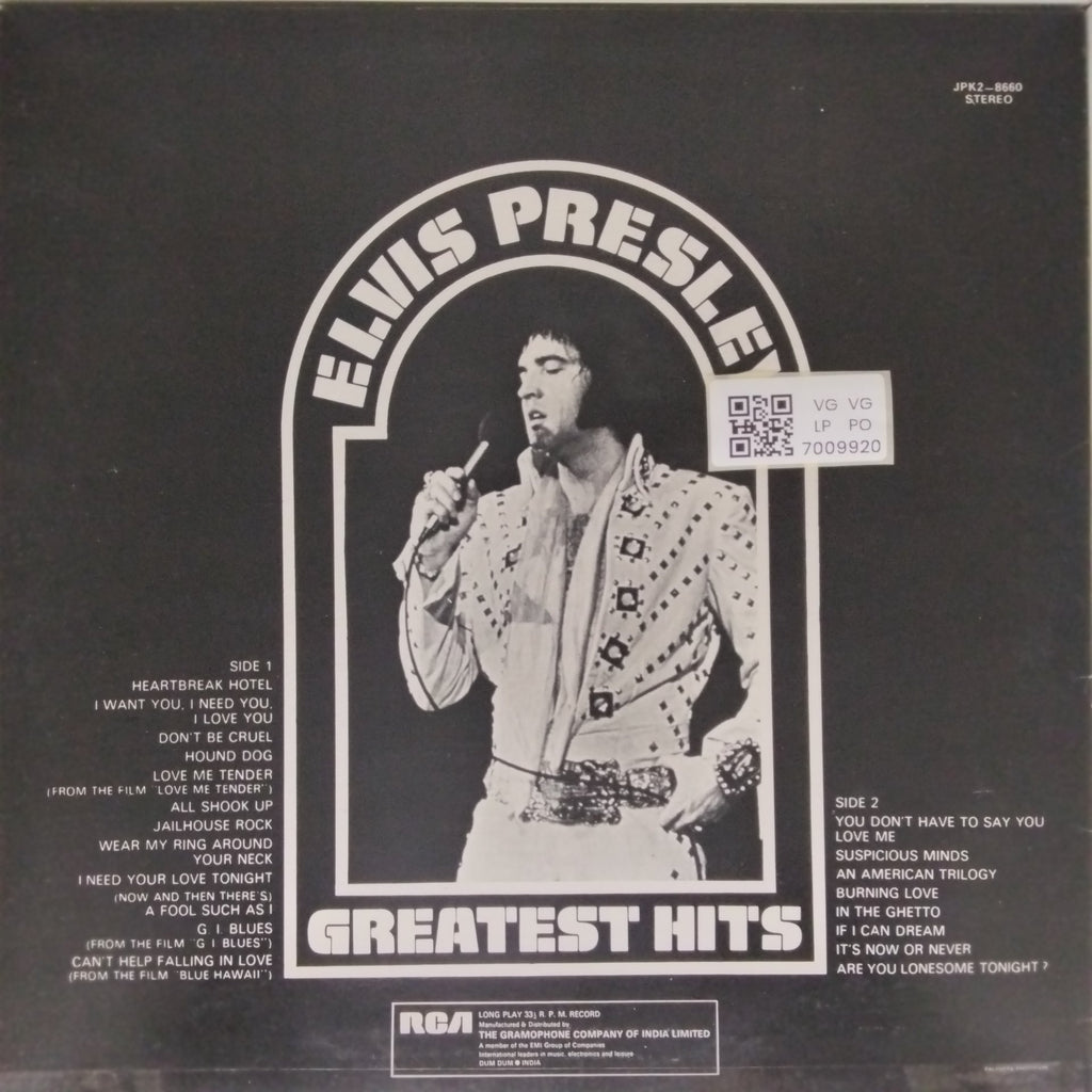 Elvis Presley - Greatest Hits (Vinyl)