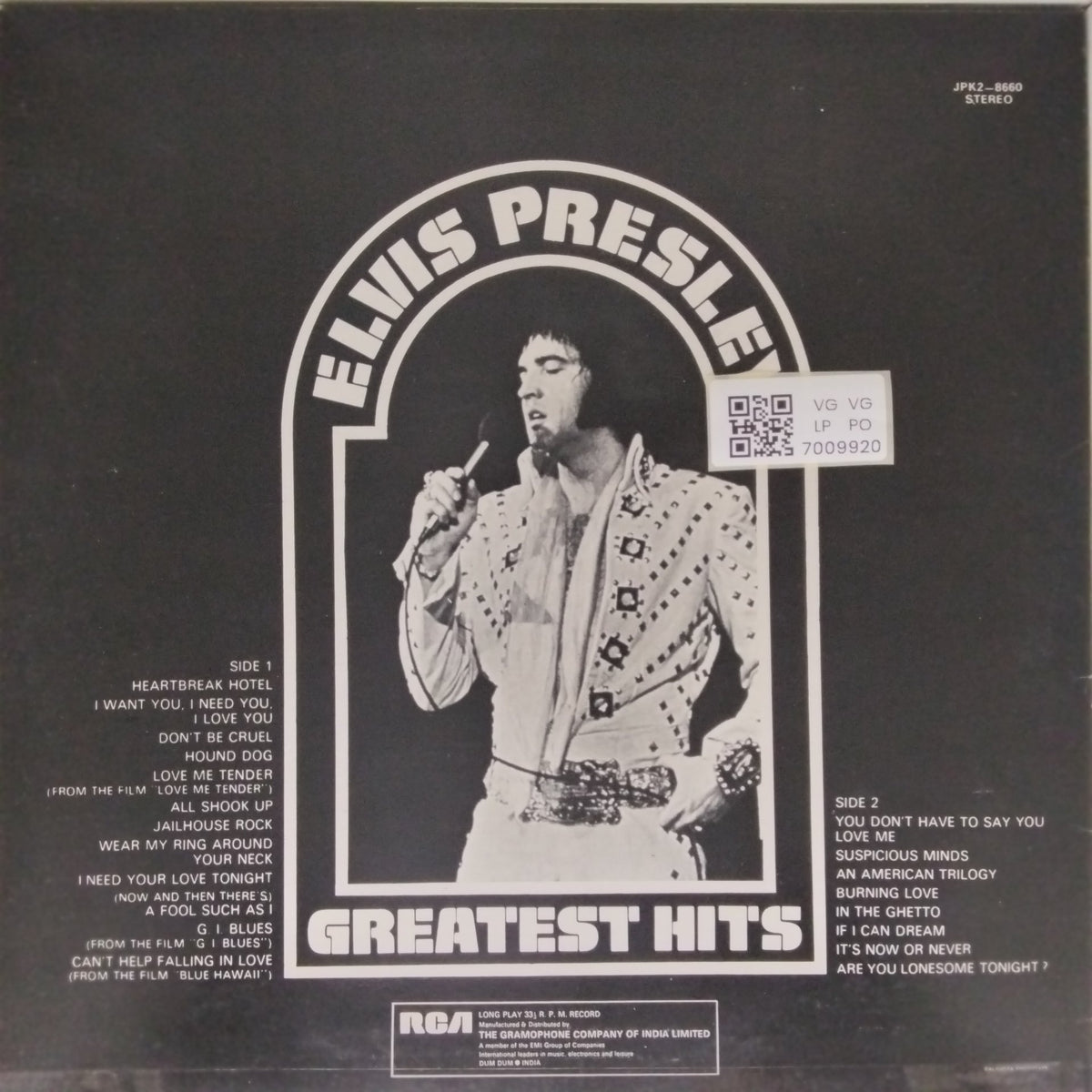 Elvis Presley - Greatest Hits (Vinyl)