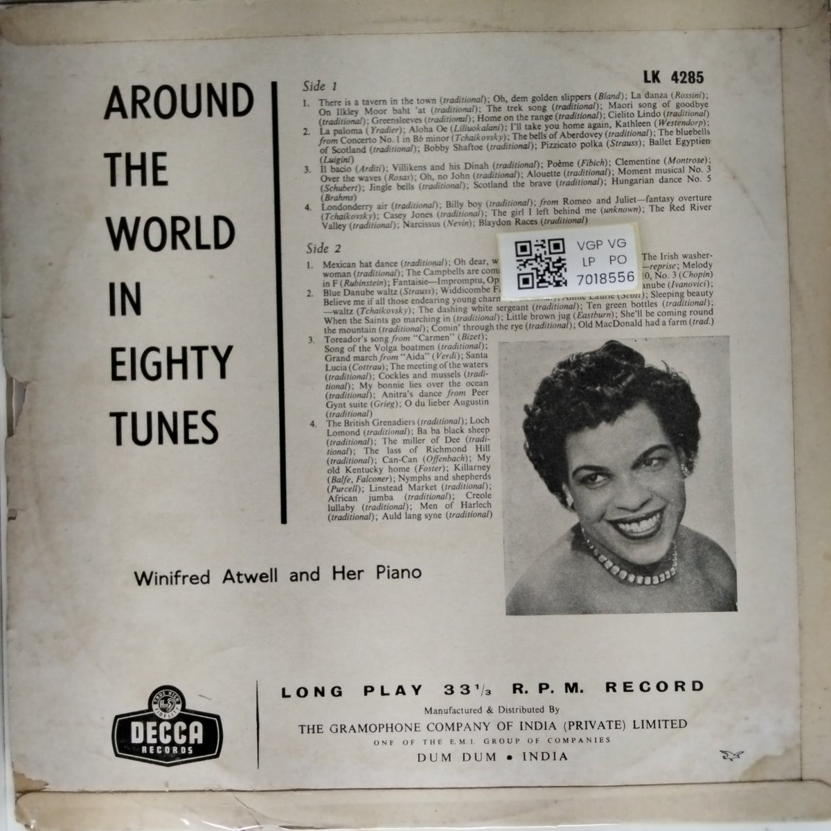 Winifred Atwell - Around the World in 80 Tunes (Vinyl)